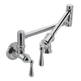 Traditional Pot Filler Two Handle Kitchen Faucet Multiple Finishes by Moen - S664
