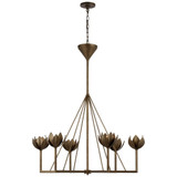 Alberto 6 Light Oversized Chandelier by Visual Comfort Signature JN 5004 - JN 5004