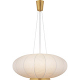 Paper Moon 1 Light Oversized Pendant by Visual Comfort Signature - BBL5123