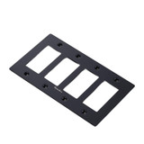 4G Flat Wall Plate with Logo 4.75 Inch Tall X8.2 Inch Wide by Buster Punch - NPL-023069