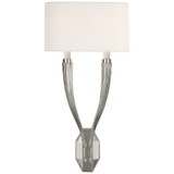Ruhlmann 2 Light Linen Wall Sconce by Visual Comfort Signature - CHD2461-L