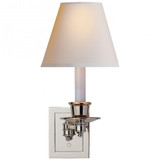 Single 1 Light Swing Arm WallSconce by Visual Comfort Signature - S2005_NP