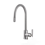 Cross Pull Out Mixer Kitchen Faucet 14.64 Inch Tall by Buster Punch - NKT-071676