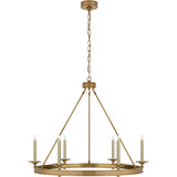 Launceton 6 Light Oversized Chandelier by Visual Comfort Signature - CHC1601