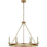 Launceton 6 Light Oversized Chandelier by Visual Comfort Signature - CHC1601