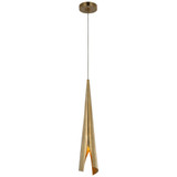 Piel 12W LED Small Wrapped Mini Pendant by Visual Comfort Signature - KW 5631