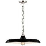 Piatto 15W One LED Large Pendant by Visual Comfort Signature - TOB 5115