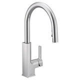 STo One Handle Pulldown Kitchen Faucet Multiple Finishes by Moen - S72308