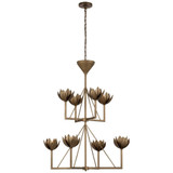 Alberto 8 Light Oversized 2 Tier Chandelier by Visual Comfort Signature - JN 5005