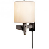 Architects 1 Light Swing Arm WallSconce by Visual Comfort Signature - PT2000