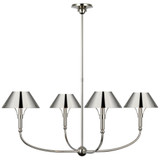 Turlington 4 Light Oversized Chandelier by Visual Comfort Signature TOB5725 - TOB5725