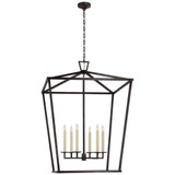 Darlana 6 Light Oversized Pendant by Visual Comfort Signature - CHC 2172