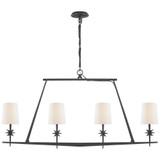 Etoile 4 Light Oversized Linear Chandelier by VC Signature S5316-L - S5316-L