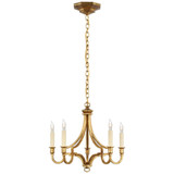 Mykonos 5 Light Small Chandelier by Visual Comfort Signature - CHC 5560
