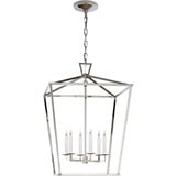 Darlana 6 Light Coastal Large Foyer Pendant by Visual Comfort Signature - CHC2176
