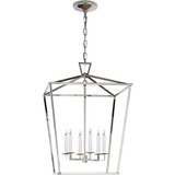 Darlana 6 Light Coastal Large Foyer Pendant by Visual Comfort Signature - CHC2176