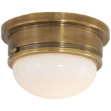 Marine 1 Light 8.25 Inch Wide Flush Mount by Visual Comfort Signature - SL4001