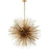 Strada 20 Light Oversized Round Chandelier by Visual Comfort Signature - KW5072