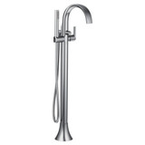 Doux One Handle Tub Filler Includes Hand Shower Multiple Finishes by Moen - S3105