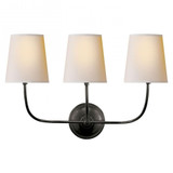 Vendome 3 Light Wall Sconce by Visual Comfort Signature - TOB2009