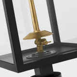 Fresno 1650 BTU Gas Medium Outdoor Post Lantern by VC Signature - CHO7550