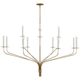 Belfair 12 Light Oversized 2 Tier Chandelier by Visual Comfort Signature - IKF 5753