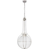 Gracie 18W 1 LED Large Captured Globe Pendant by Visual Comfort Signature - CHC5479