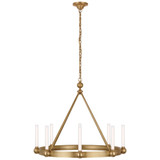 Jeffery Light Large Chandelier by Visual Comfort Signature - TOB 5775