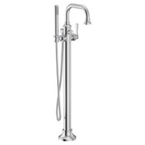 Colinet One Handle Tub Filler Includes HandShower Multiple Finishes by Moen - S44507