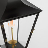 Albermarle 1650 BTU Gas Outdoor Post Lantern 29.5 x 14.25 by VC Signature - CHO7430
