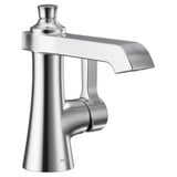 Flara One Handle Bathroom Faucet Multiple Finishes by Moen - S6981