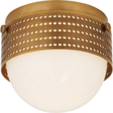 Precision 12W 1 LED 4.75 Inch Wide Flush Mount by Visual Comfort Signature - KW4056
