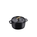 Cross Cocotte Cookware 6.4 Inch Tall and 11.93 Inch Wide by Buster Punch - UKA-044234