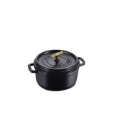 Cross Cocotte Cookware 6.4 Inch Tall and 11.93 Inch Wide by Buster Punch - UKA-044234