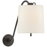 Understudy 1 Light Linen Wall Sconce by Visual Comfort Signature - BBL2010-L