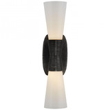 Utopia 2 Light Small Double Vanity Light by Visual Comfort Signature - KW2047