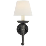 Iron Torch 1 Light Linen Wall Sconce by Visual Comfort Signature - CHD1404-L