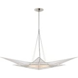 Ori 1 Light Oversized Linear Chandelier by Visual Comfort Signature - KW5650