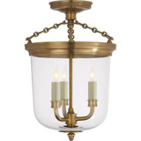 Merchant 3 Light Convertible Semi Flush Mount by Visual Comfort Signature - TOB4212