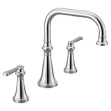 Colinet Two Handle Roman Tub Faucet Multiple Finishes TS44503 by Moen - TS44503
