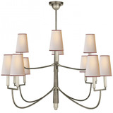 Farlane 12 Light Oversized Chandelier by Visual Comfort Signature TOB5017 - TOB5017