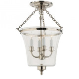 Sussex 4 Light 12 Inch Wide Semi Flush Mount by Visual Comfort Signature - CHC2209
