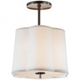Simple Scallop 3 Light Medium Pendant by Visual Comfort Signature - BBL5016