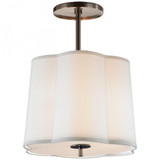 Simple Scallop 3 Light Medium Pendant by Visual Comfort Signature - BBL5016