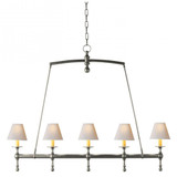 Classic 5 Light Oversized Linear Chandelier by VC Signature SL5811 - SL5811
