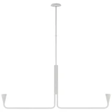 Brassica Light Oversized Linear Chandelier by Visual Comfort Signature - KW 5642