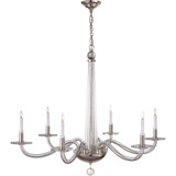 Robinson 6 Light Oversized Chandelier by Visual Comfort Signature - CHC1141