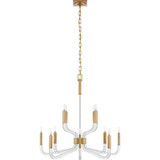 Reagan 12 Light Large 2 Tier Chandelier by Visual Comfort Signature CHC5903 - CHC5903