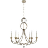 Milan 6 Light Oversized Chandelier by Visual Comfort Signature - NW5031