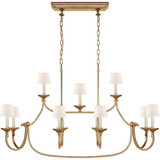 Flemish 11 Light Oversized Linear Chandelier by VC Signature CHC5495_L - CHC5495_L